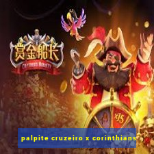 palpite cruzeiro x corinthians